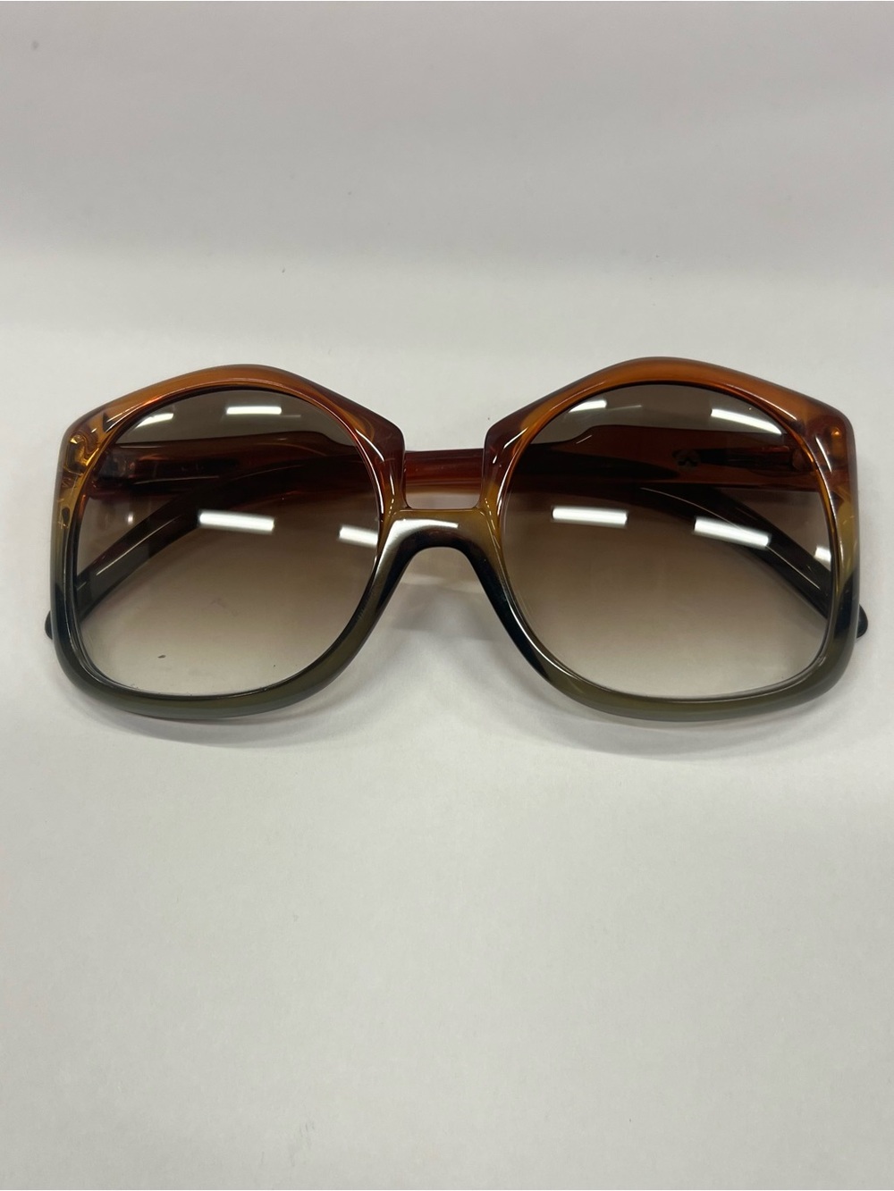 Rare Vintage 1970s Christian Dior Unique Oversized Sunglasses
